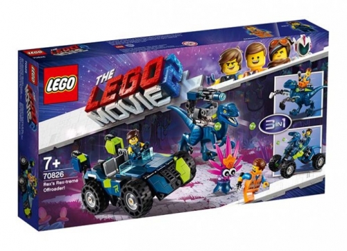 Masina de teren rextrema a lui Rex 70826 LEGO Movie