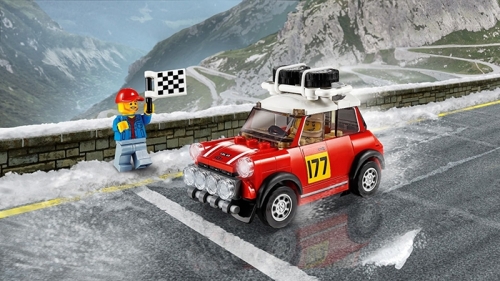 1967 Mini Cooper S Rally si 2018 MINI John Cooper 75894 LEGO Speed Champions