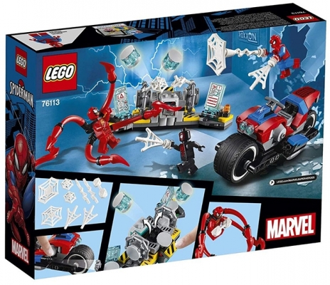 Salvarea cu motocicleta a lui Spider-Man 76113 LEGO Super Heroes