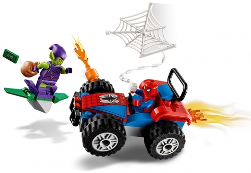 Urmarirea cu masina a lui Spider-Man 76133 LEGO Super Heroes
