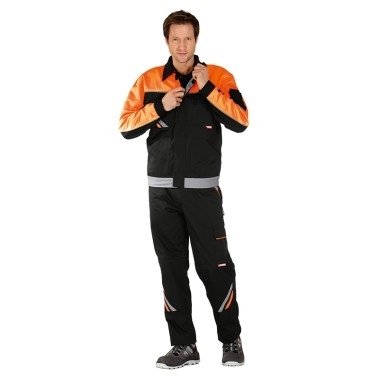 Geaca, negru / portocaliu, Visline, Rock Safety