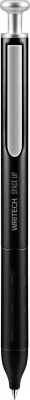 Roller gel cu uscare rapida Space Up Metal Writech, 0.7mm, cerneala albastra