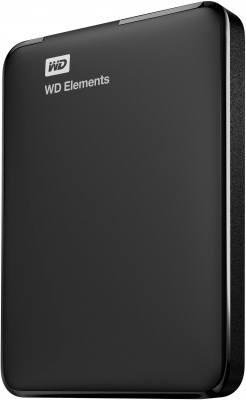 HDD extern 1TB Elements Portable 2.5 USB 3.0 negru Western Digital