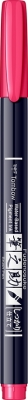 Marker caligrafic Fudenosuke Hard, Vivid 22 Pink, Tombow