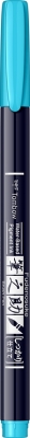 Marker caligrafic Fudenosuke Hard, Neon Blue, Tombow