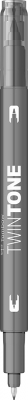 Dual Marker TwinTone 49 Gray Tombow