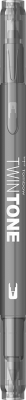 Dual Marker TwinTone 49 Gray Tombow