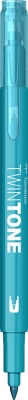 Dual Marker TwinTone 84 Turquoise Blue Tombow