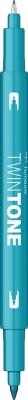Dual Marker TwinTone 84 Turquoise Blue Tombow