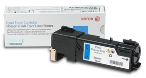 Cartus Toner Cyan 106R01481 2K Original Xerox Phaser 6140