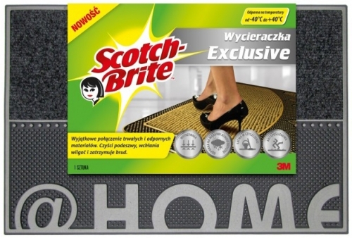 Pachet Covor Stay Safe @home Scotch-Brite + Dezinfectant universal multisuprafete 750 ml Hygienium