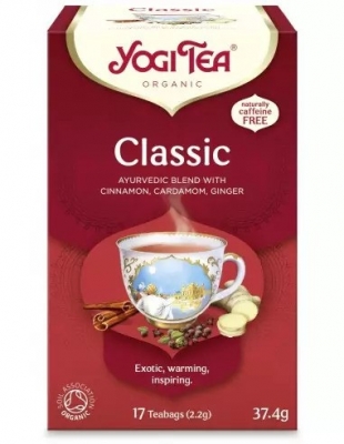 Ceai bio Classic, 17 pliculete 37.4g, Yogi Tea