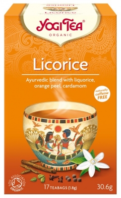 Ceai bio Lemn Dulce, 17 pliculete 30.6g, Yogi Tea