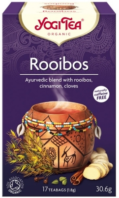 Ceai bio Rooibos, 17 pliculete 30.6g, Yogi Tea