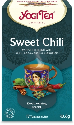 Ceai bio Ardei Dulce, 17 pliculete 30.6g, Yogi Tea