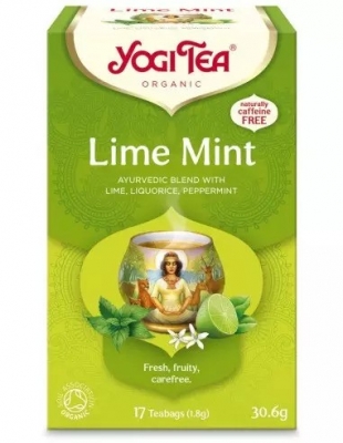 Ceai bio Lamaie si Menta, 17 pliculete 30.6g, Yogi Tea