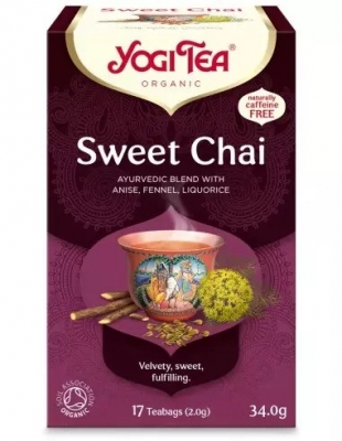 Ceai bio Dulce, 17 pliculete 34g, Yogi Tea