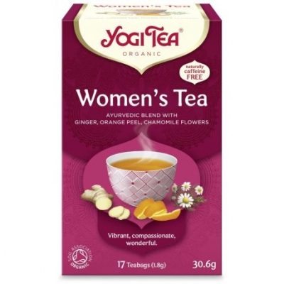 Ceai bio pentru Femei, 17 pliculete 30.6g, Yogi Tea