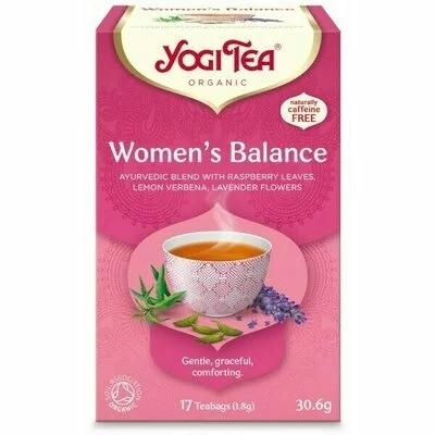 Ceai bio Echilibrul Femeilor, 17 pliculete 30.6g, Yogi Tea