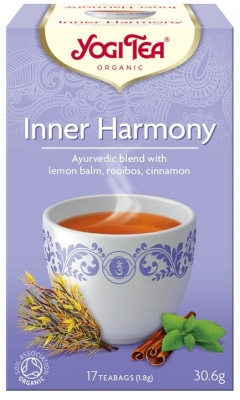Ceai bio Armonie Interioara, 17 pliculete 30.6g, Yogi Tea