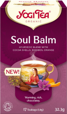 Ceai bio Soul Balm 17 pliculete 32.3g, Yogi Tea