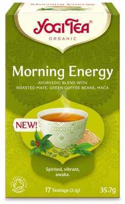 Ceai bio Morning Energy, 17 pliculete 35,7g, Yogi Tea