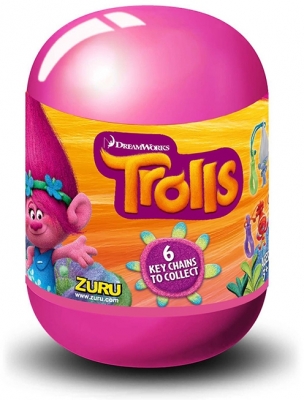 Breloc figurina Capsule Trolls
