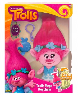 Breloc figurina Zuru Trolls Medium Key Chain 22 cm