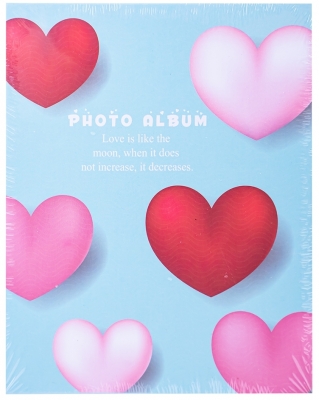 Album foto, 100 poze, 10x15 cm, Inimioare