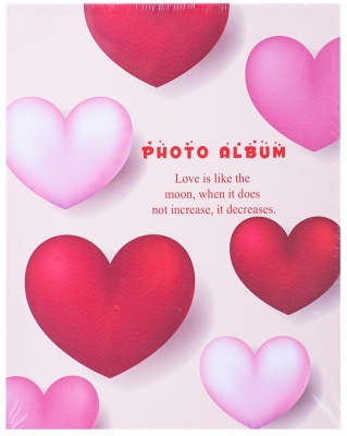 Album foto, 100 poze, 10x15 cm, Inimioare