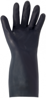Manusi Alphatech 29-500 Ansell, protectie chimica, negru