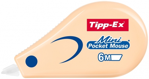 Banda corectoare Tipp-Ex Mini Pocket Mouse Pastel, diverse culori