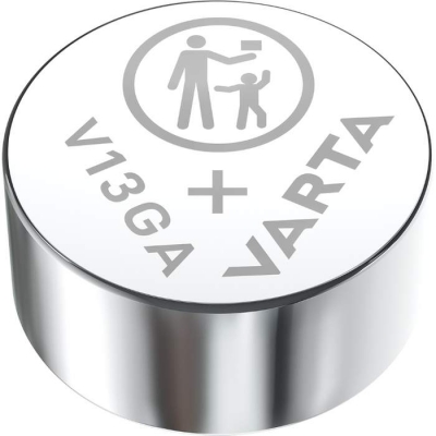 Baterie buton alcalina, AG13, 1.5V, 125mAh, V13GA / LR44 Varta