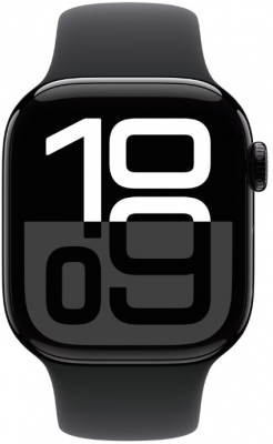 Apple Watch 10 GPS, Carcasa Aluminium, Sport Band - S/M