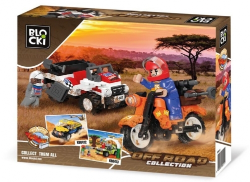 Off-Road Collection, Cursa de enduro, 91 piese, Blocki