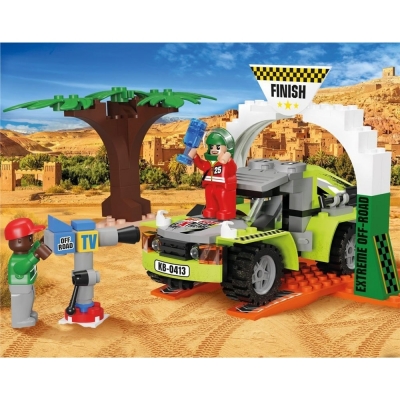 Podiumul de premiere raliu, 126 piese, Blocki Off-Road Collection