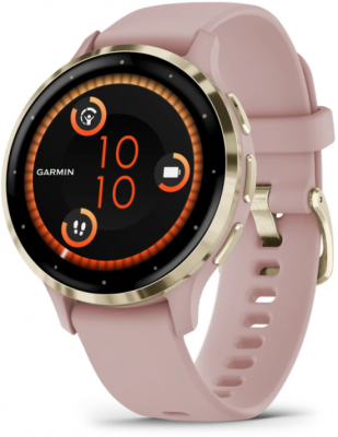 Ceas Garmin Venu 3S Pink Dawn/Soft Gold