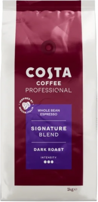 Cafea boabe, Costa Coffee Signature Blend, prajire dark, 1 kg