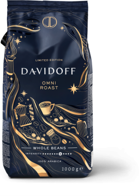 Cafea boabe Omni Roast Limited Edition, 1 kg, Davidoff