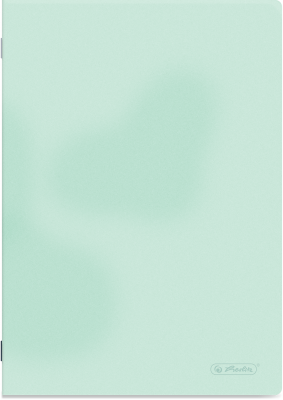 Caiet A4 80 file, hartie 70g/mp FSC, coperta PP, dictando, diverse culori, Herlitz