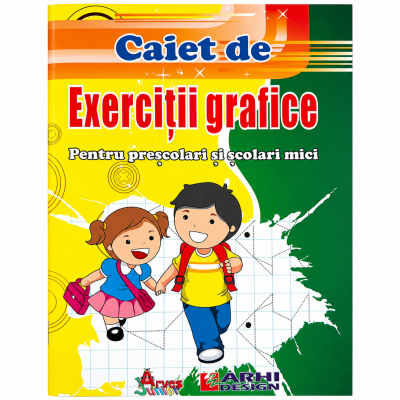 Caiet de exercitii grafice pentru prescolari si scolari mici, Arves