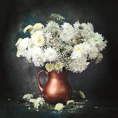 Calendar cu imagini Bouquets, 31.5 x 48 cm, 12 file, 2027