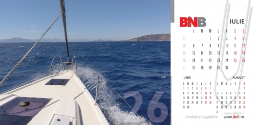 Calendar de birou, peisaje 2026