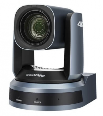 Camera PTZ, videoconferinta, RC841U, 4K, Zoom Optic 12x, Auto-Tracking, USB 3.0, HDMI, IP, PoE