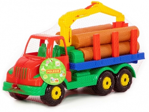 Camion cu lemne Polesie de jucarie