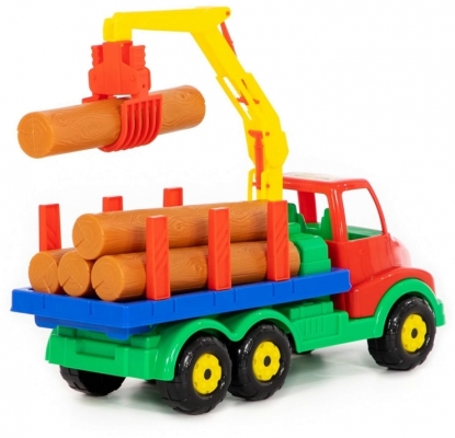 Camion cu lemne Polesie de jucarie