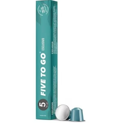 Cafea capsule Esclusivo, compatibile Nespresso, 10 capsule, 5 to go