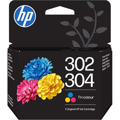Cartus cerneala HP 302/304XL Color B7RT8AE, capacitate mare, 300 pagini, pentru DeskJet / ENVY / OfficeJet