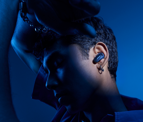 Casti Bose QuietComfort Ultra, albastru