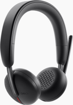 Casti wireless Dell WL3024, Bluetooth 5.3, microfon AI, autonomie 41 ore, negru